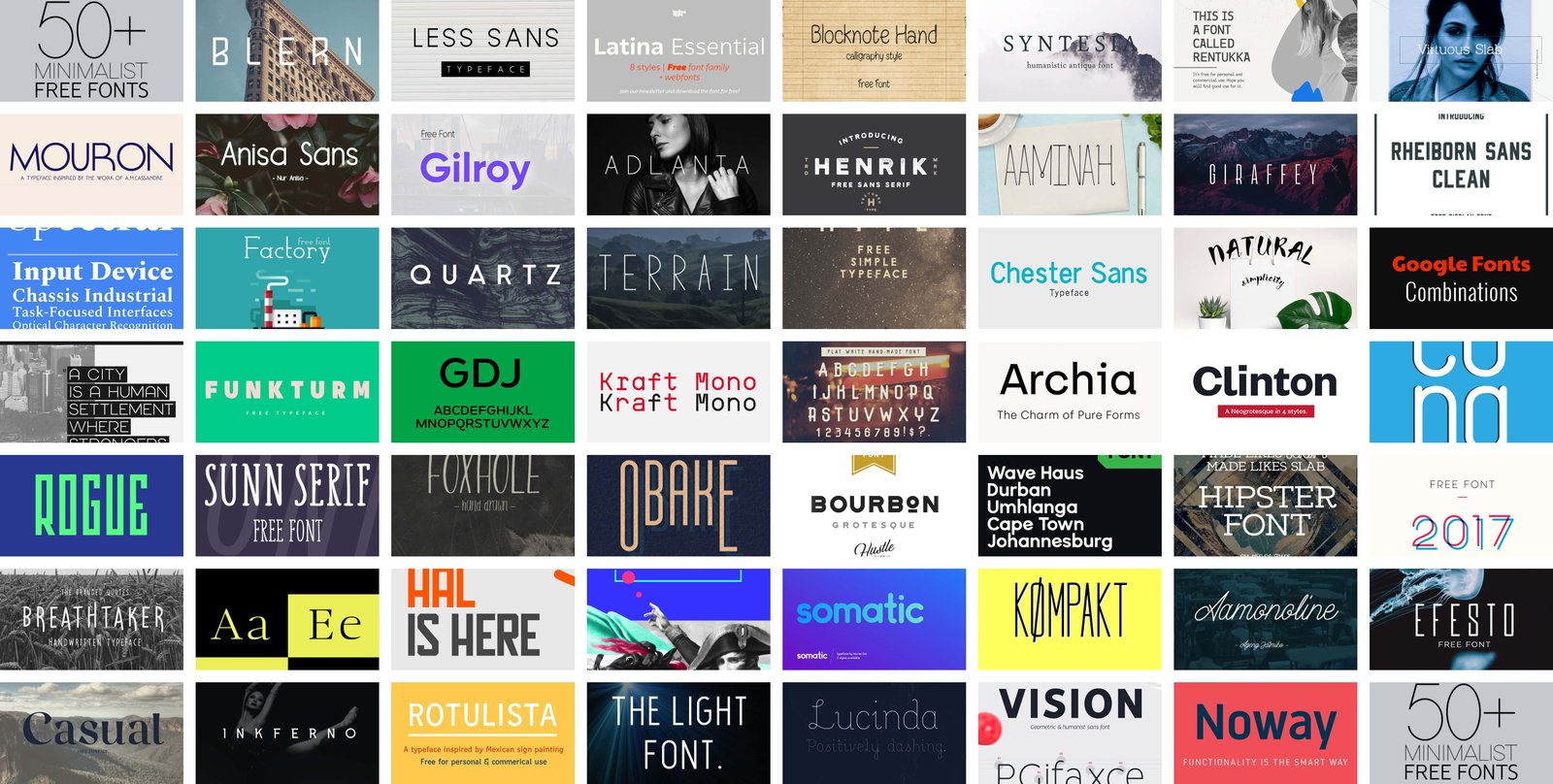 Best Minimalist Free Fonts - 50+ Best Free Fonts for Minimalist Designs - Tuts and Reviews - tutsandreviews.tech