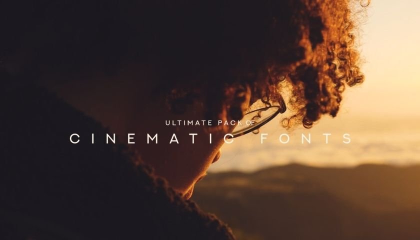 ULTIMATE Cinematic Fonts Pack for Filmmakers – 60 FREE Fonts